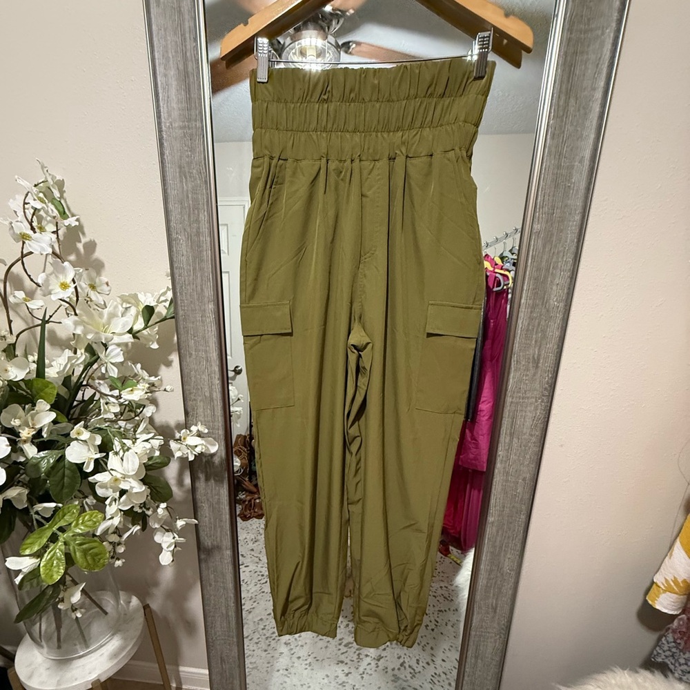 HYFVE Olive Cargo Joggers
